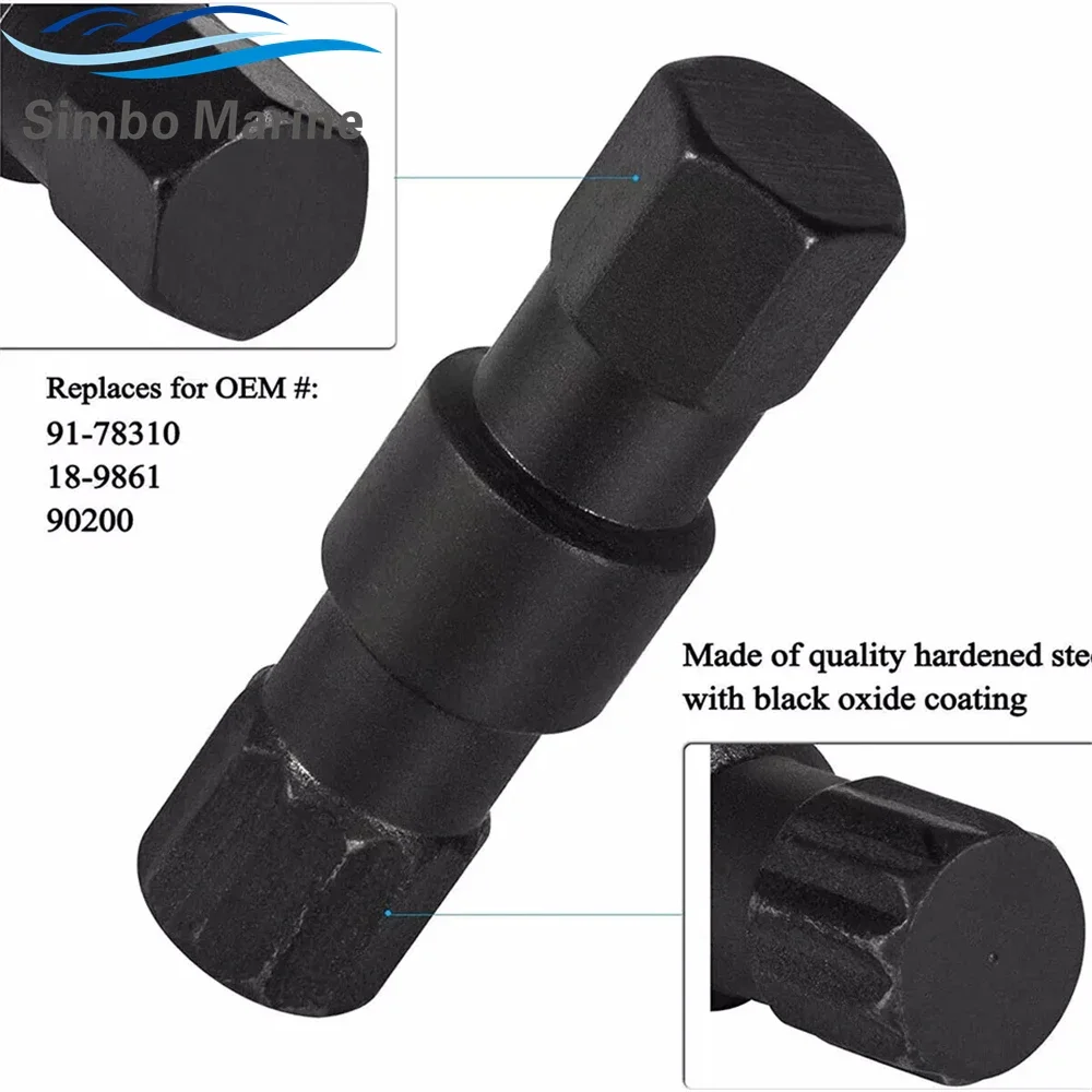 MerCruiser Bravo Alpha gimbal transom шарнирный штифт инструмент 12pt 91-78310 18-9861
