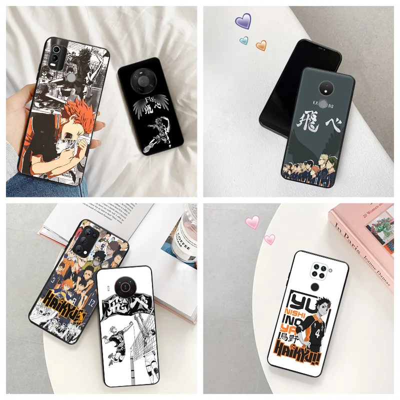 

Противоударный чехол для телефона Nokia G50 G11 G20 G21 G10 X20 XR20 X10 X100 C20 C21 C30 6,1 8,3 4. 5,3 5,4 7,2 3,4 Haikyuu Hinata