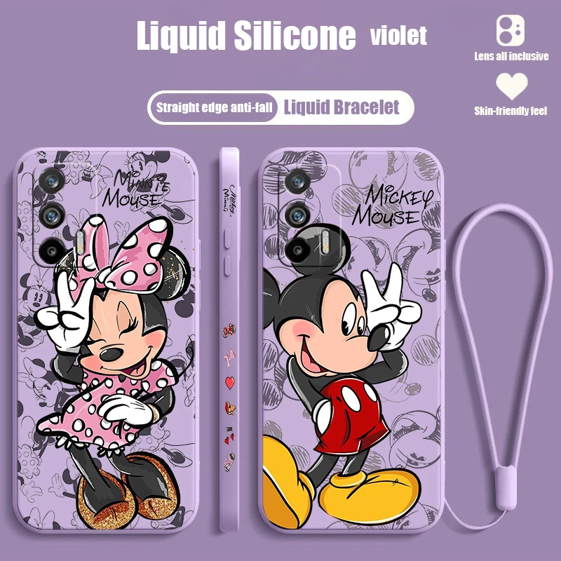 Мультяшный Дисней Микки Маус для Realme Q5 GT Neo 5 3T 3 XT X3 C55 C30 C21Y C11 C2 Explorer Master с