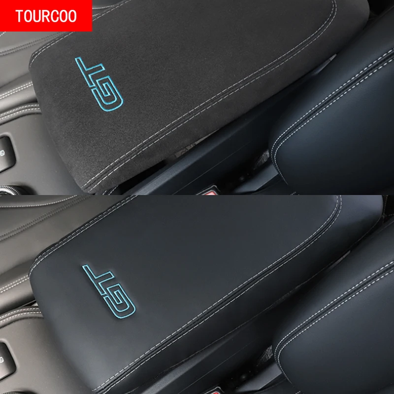 

For Ford Mach-E 2021-2022 Central Control Armrest Box Protective Cover Modification Accessories