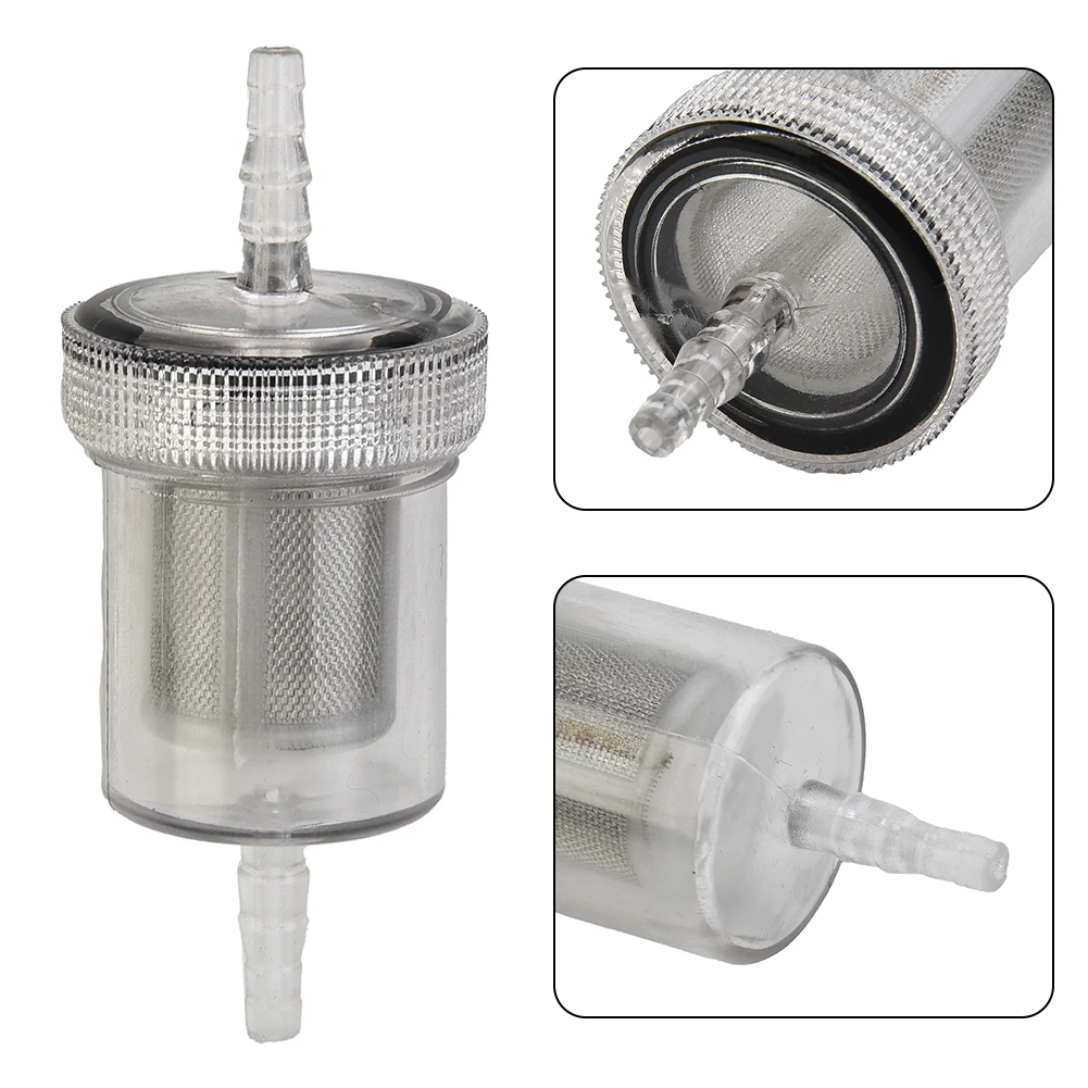 

1pcs Plastic Car Diesel Oil Filter Transparent Car Interior Part For Webasto Eberspacher Air Diesel Parking Heater 7.9x3.3cm