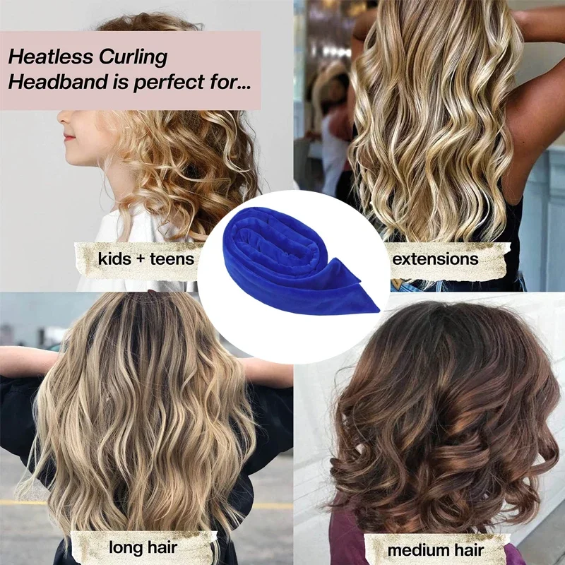 Мягкие бигуди для коротких и длинных волос без нагрева