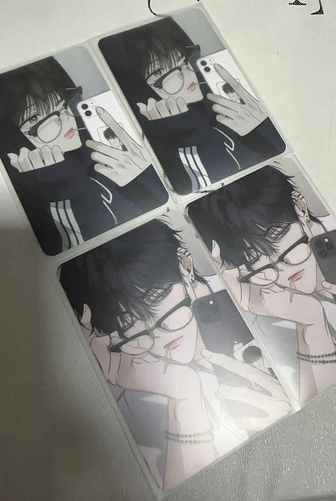 

Пластиковые аниме закладки 10 шт