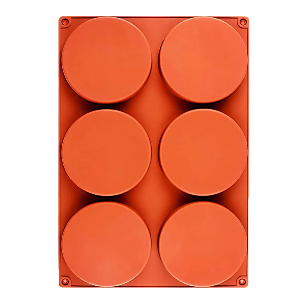 

Большая силиконовая форма для торта 6-секционная