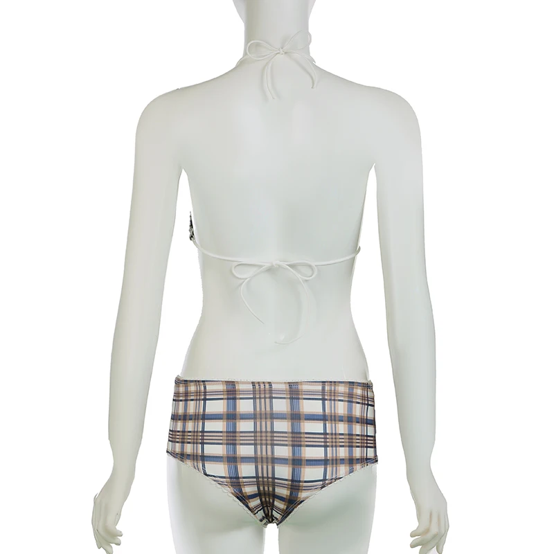 Комплект бикини BIIKPIIK в клетку