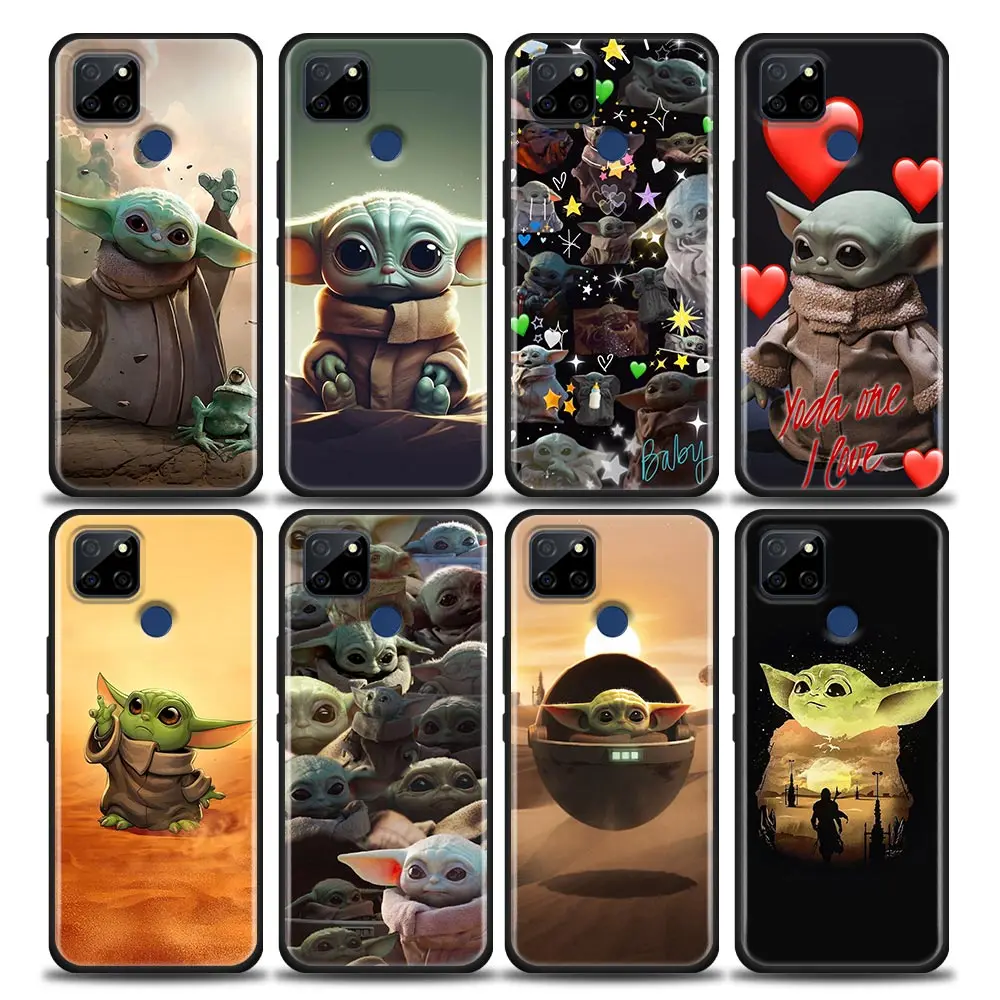 

Cartoon Cute Boy Baby Y-Yoda Cover Phone Case For OPPO Realme X50 XT X 11 10 9 9I 8 8I 7 6 Pro Plus Case Funda Coque Shell Capa