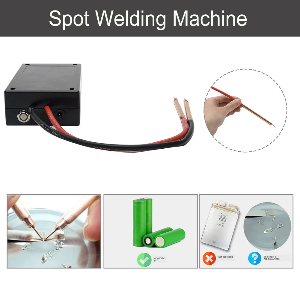 

Mini Spot Household Adjustable Settings Safe Welding Machine Handheld DIY Portable 6 Gears Control Board Nickel Sheet