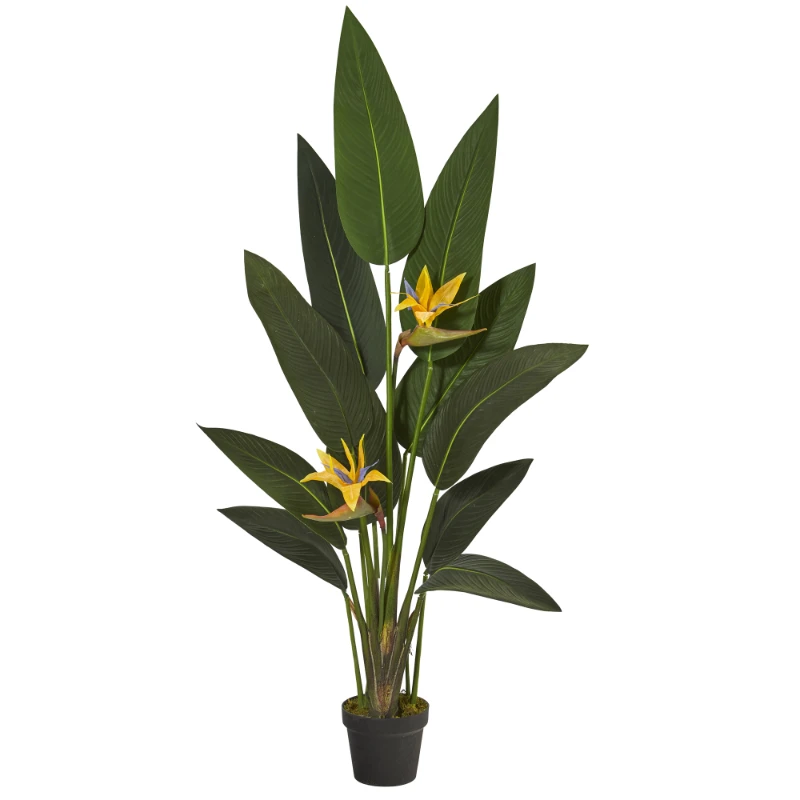

Green 4.5' Bird of Artificial Plant (Real Touch)