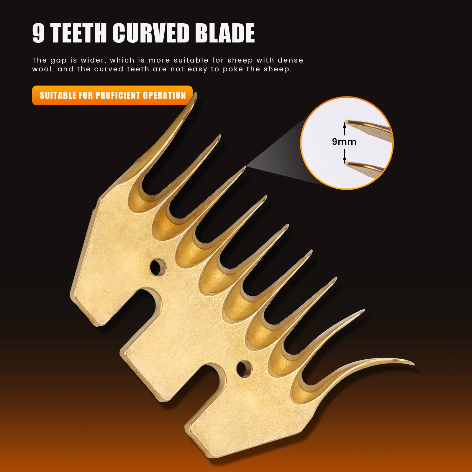 Золотые ножницы для овец Luck расческа резак бритва лезвие коз альпака