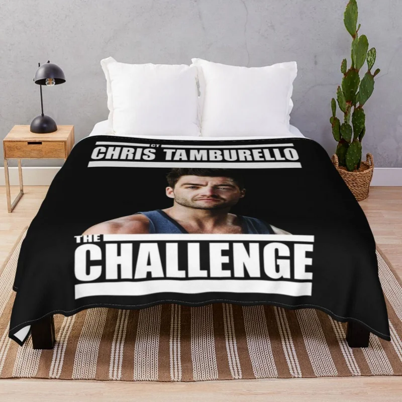 

The Challenge Ct Shirt Blanket Coral Fleece Summer Comfortable Throw Blankets for Bedding Home Couch Travel Cinema