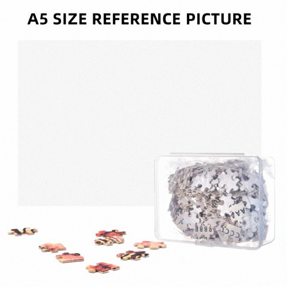Livadi Village & Mount Olympus Jigsaw Puzzle Wood Photo Персонализированные игрушки для детей