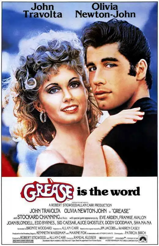 

Grease Movie Art Picture Print Silk Poster Home Wall Decor