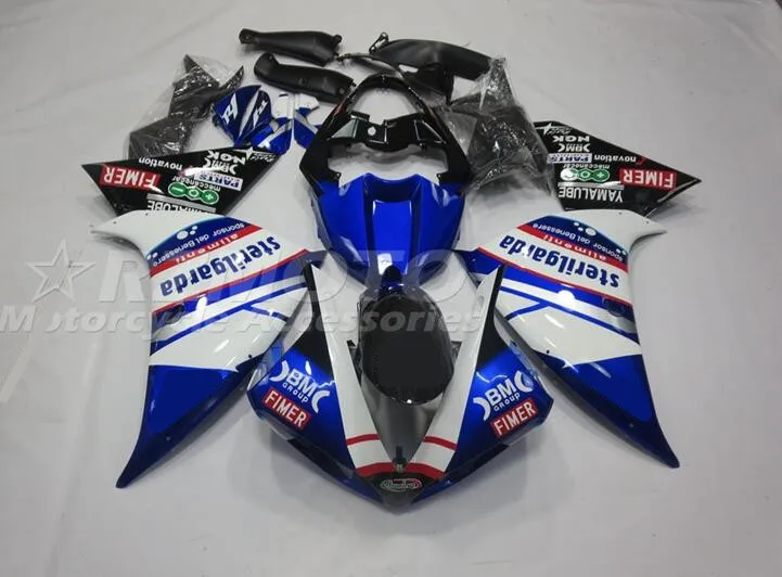

Injection Mold New ABS Fairings Kit Fit For YAMAHA YZF- R1 2009 2010 2011 2012 09 10 11 12 Bodywork Set Blue