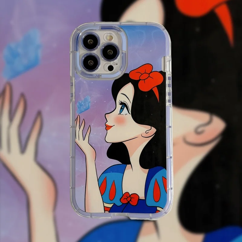 

Cartoon Fairy Tale Princess Phone Case Cover for IPhone 7 8 Plus 11 12 13 Pro X XR XS Max Shockproof Case for IPhone 13 Cases