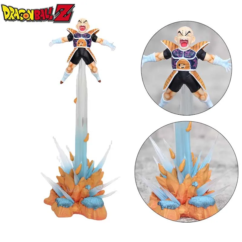 

27cm Dragon Ball Krillin Anime Figure The Death Of Kuririn Action Figure Pvc Statue Model Doll Collectible Ornament Toys Gifts