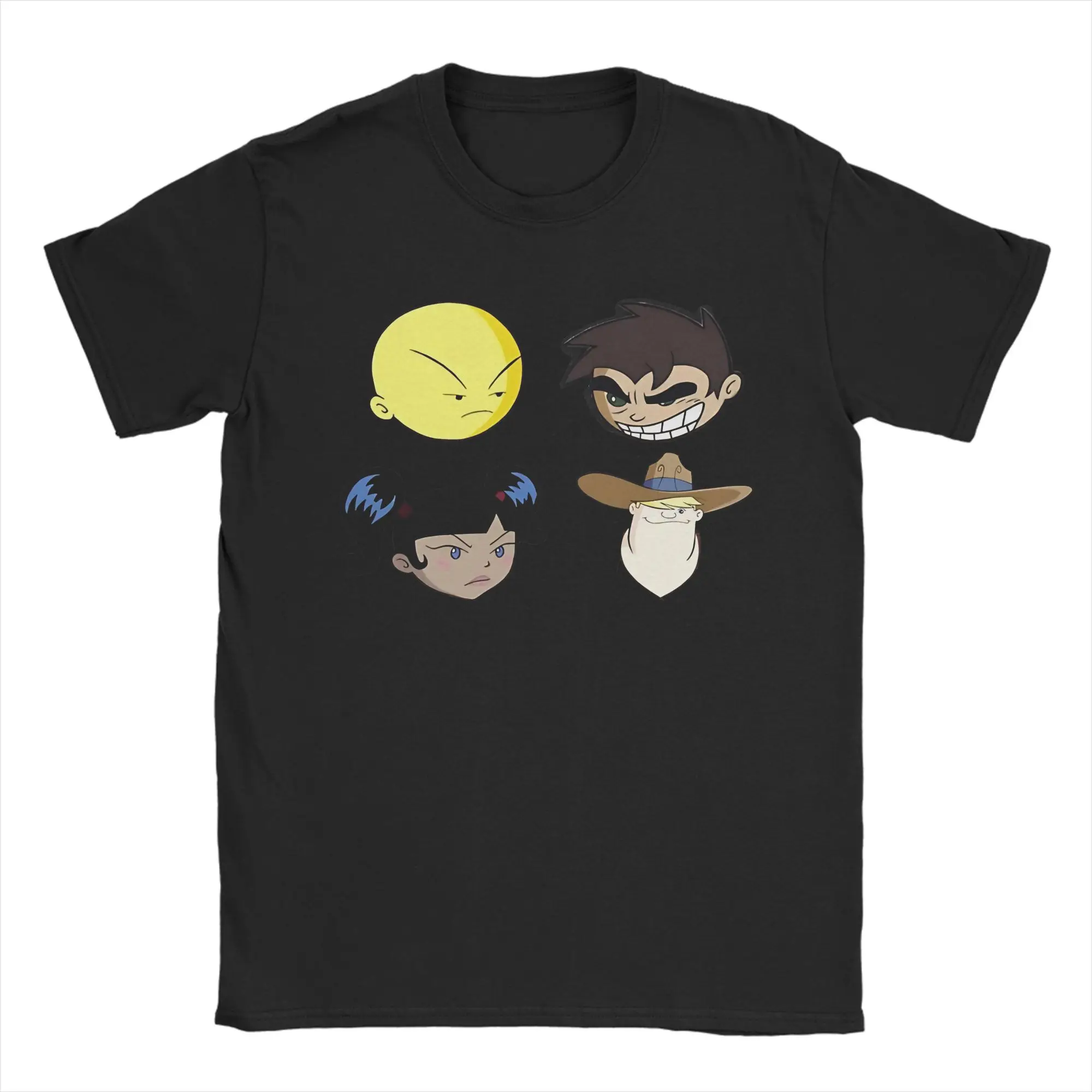 Фото Футболка Xiaolin Showdown Vintage Oriental Magic Relic, классическая футболка с графическим рисунком, 100% хлопок, футболки для мужчин №4