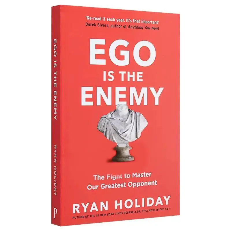 

EGO IS THE ENEMY By Ryan Holiday Paperback Novel #1 New York Times Bestseller Book