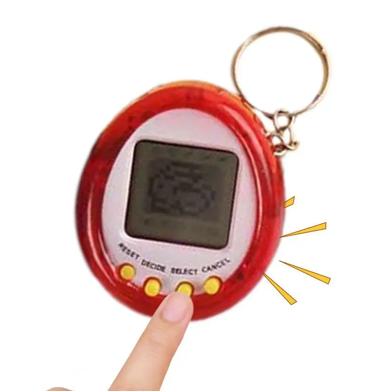 

Virtual Pets Keychain 90s Handheld Device Virtual Pet Retro Electronic 168 Pets Pet Key Chain 90s Handheld Games Electronic Pets