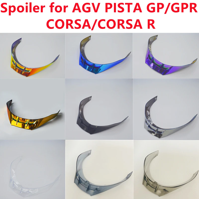 Casco Moto Spoiler for AGV Pista GP, Pista GPR, CORSA,CORSA R Helmet Tail Spoiler Capacete Para Moto Accessories Parts enlarge