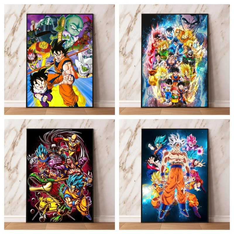 

Canvas Prints Dragon Ball Kakarot Decoration Paintings Cuadros Best Gift Picture Wall Stickers Christmas Gifts Living Room