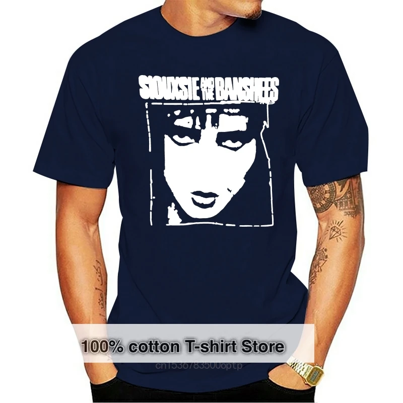 

SIOUXSIE AND THE BANSHEES T-Shirt Bauhaus Cure Punk Rock Goth Graphic Tee Summer Plus Size TEE Shirt