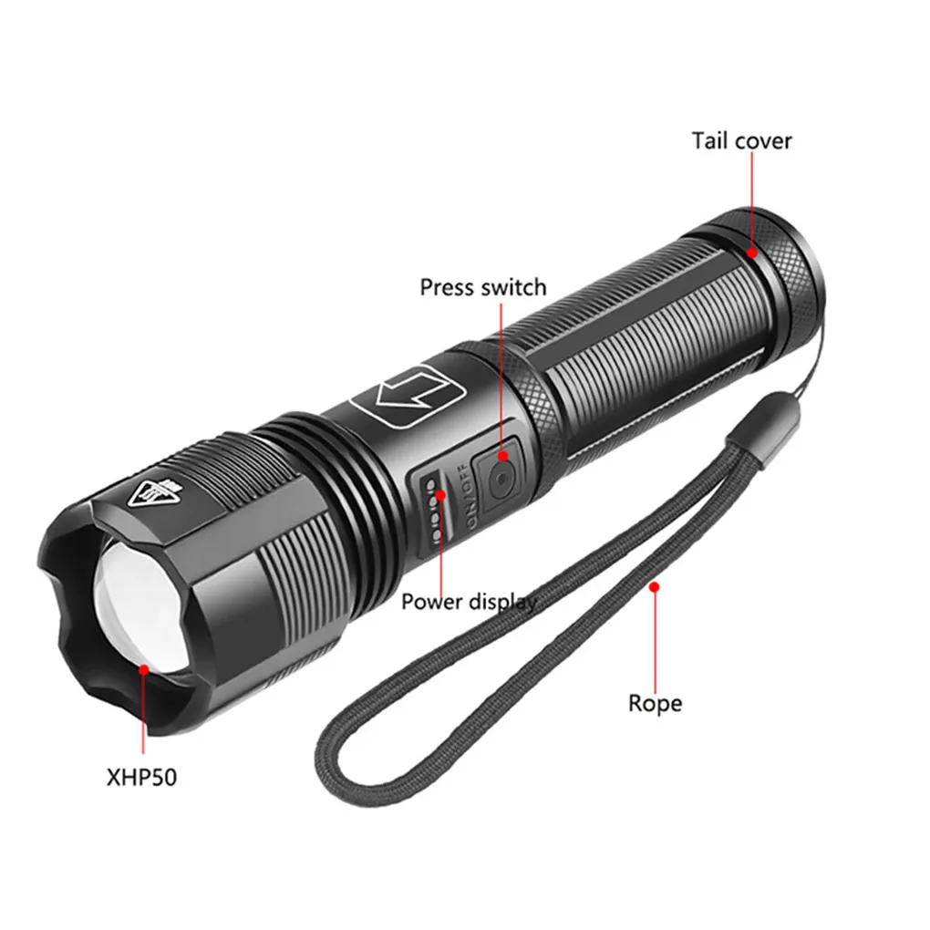 

Фонарик светодиодный, профессиональные фонарики из алюминиевого сплава для кемпинга