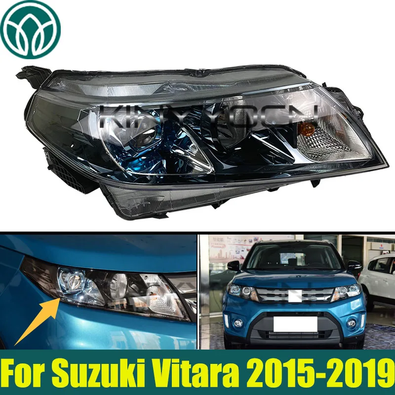 Фото Светодиодный передний бампер автомобиля для Suzuki Vitara 2015 2016 2017 2018 2019, передние фары, фары №1