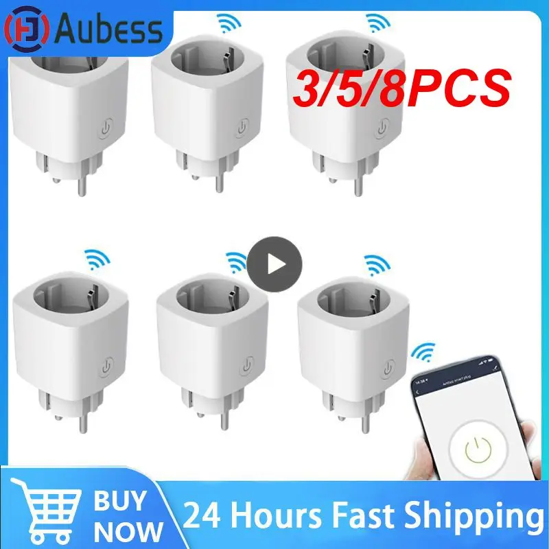 

Умная розетка с дистанционным управлением, 3/5/8 шт., 220 В переменного тока