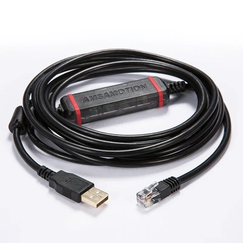 Фото Кабель для программирования D2-DSCBL-USB для ПЛК серии Direct LOGIC CLICK KOYO, USB-RJ12, чип FTDI №2