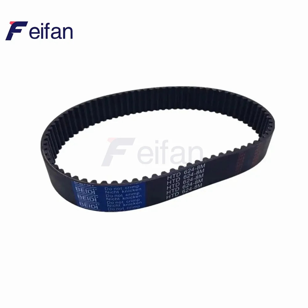 Резиновый Ремень ГРМ HTD8M периметр 1512 - 1720 мм 189 215 зубцов замкнутая петля