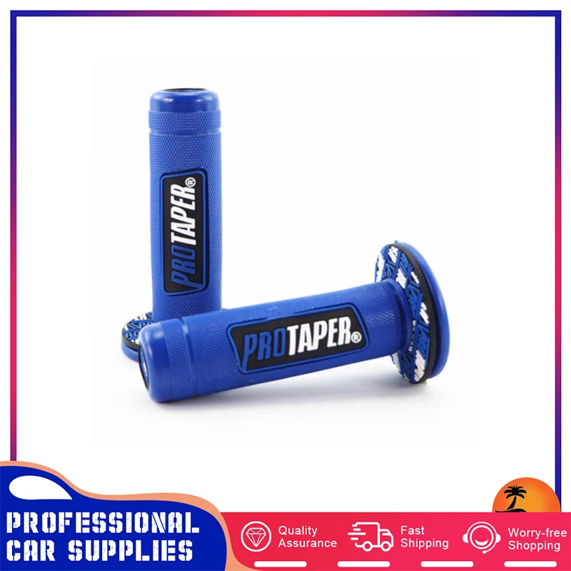 

Handle Grip Motorcycle Handlebar Grip Bike Motocross 7/8" Rubber Gel Hand Grips Brake Hands