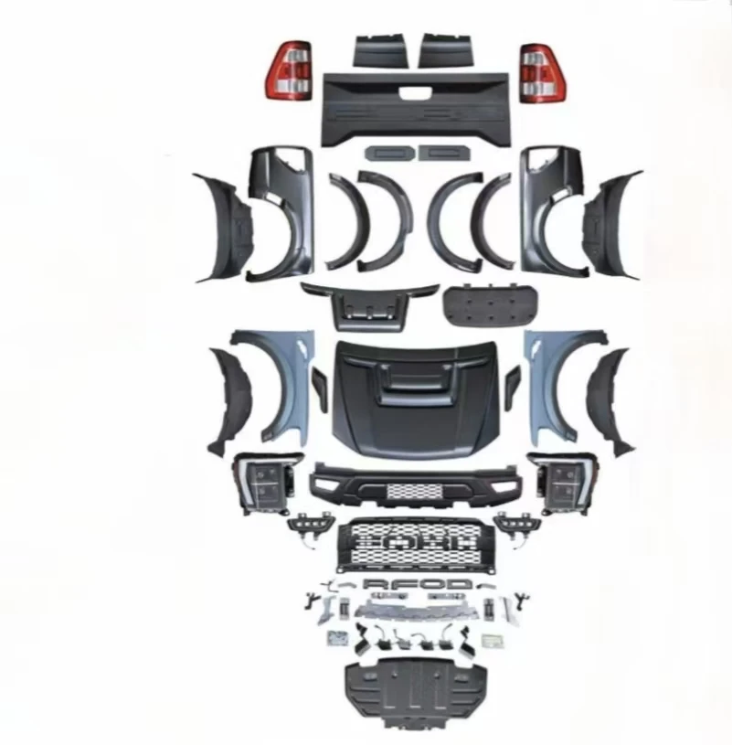 Комплект F150 Raptor Style для обновления переднего и заднего бампера Ranger 12-21