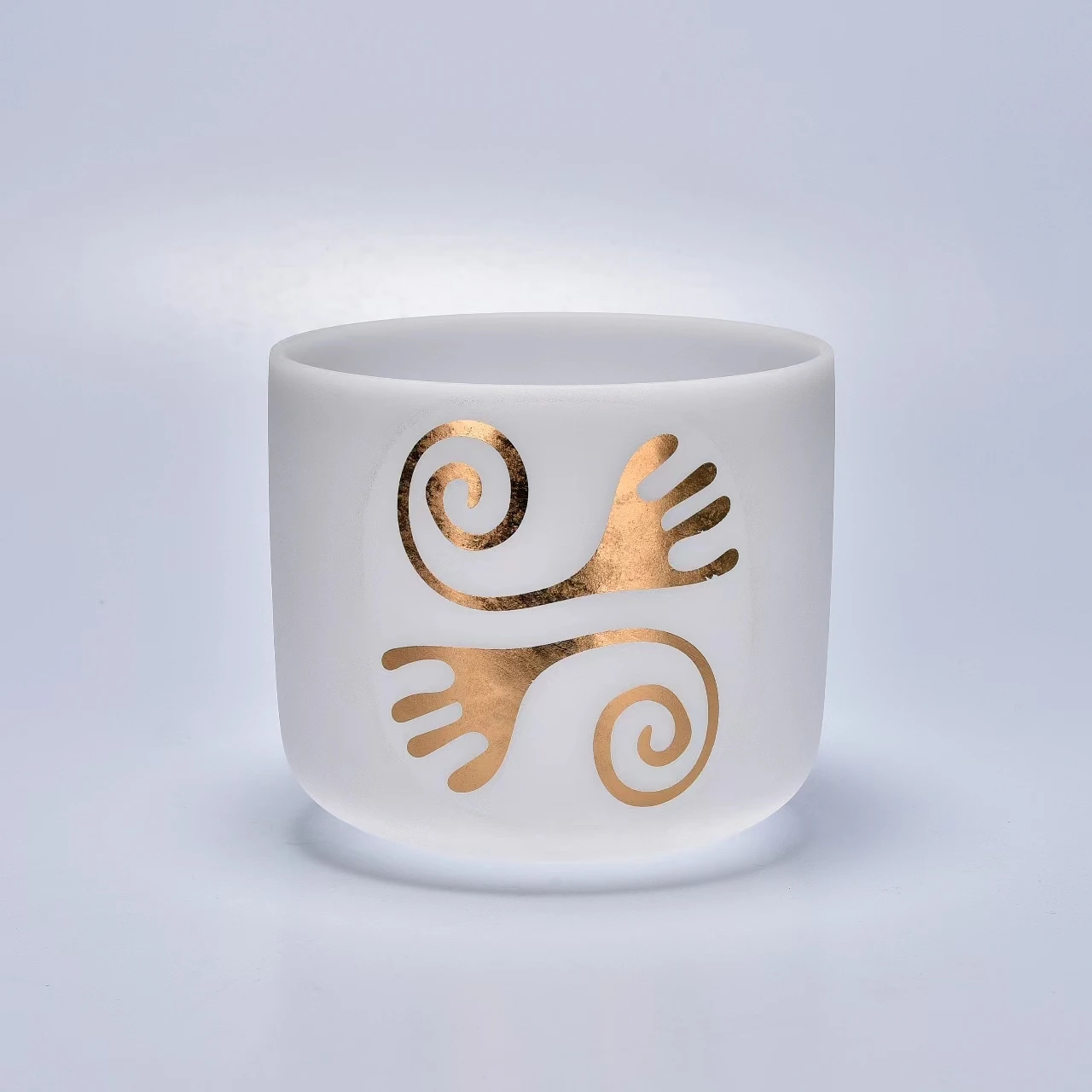 

SITSANG Aztec Style Crystal Singing Bowl Hands 9 Inch for Sound Healing