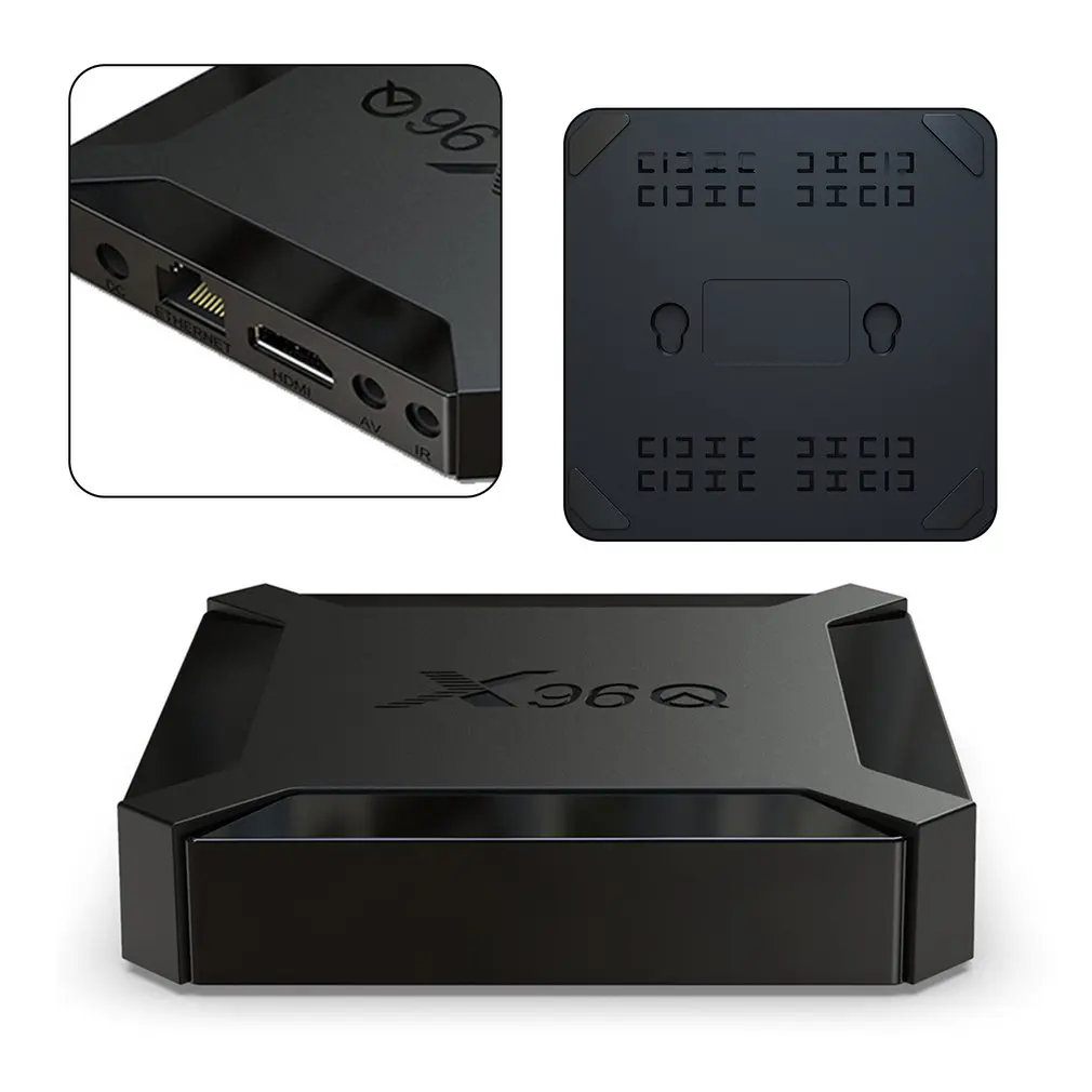 ТВ-приставка X96Q Android 10 4K HDR 1 Гб 2 ОЗУ 8 ГБ 16 ПЗУ четырехъядерный Allwinner H313 медиаплеер |