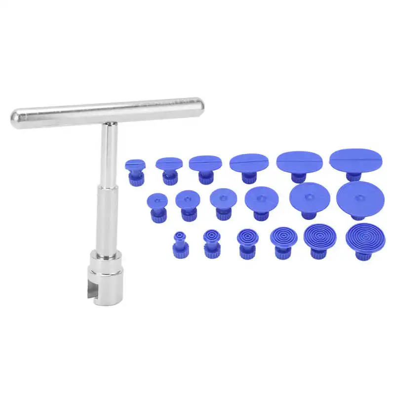

Dent T Bar Portable Dent Puller Kit Paintless for Auto Body Damage Repair