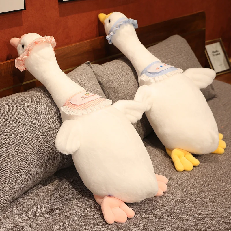 

Chubby White Goose Plush Toy Soft Stuffed Toy Home Room Decor Stuffed Lovely kids Birthyday Gift