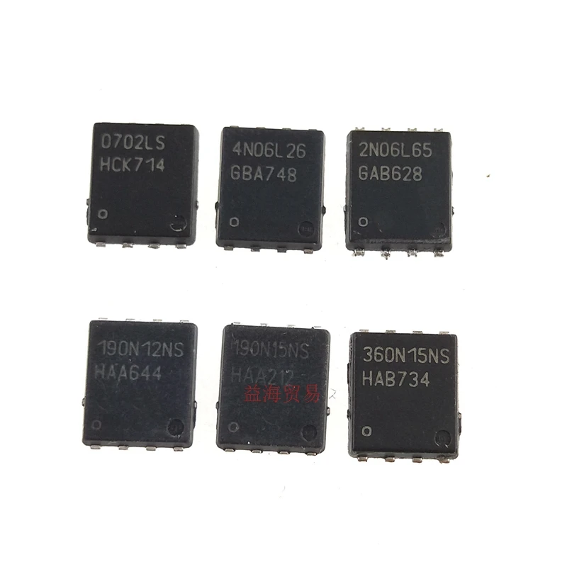 

50PCS/LOT 2N06L65 MOSFET 0702LS 190N12NS 190N15NS 360N15 4N06L26