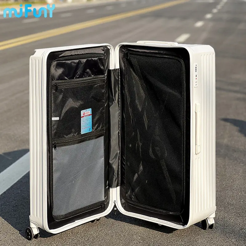 MiFuny Rolling Luggage Cabin Holiday Suitcase Set Couples Travel Anti-Fall Password Package Outing Carry on Luggage with Wheels