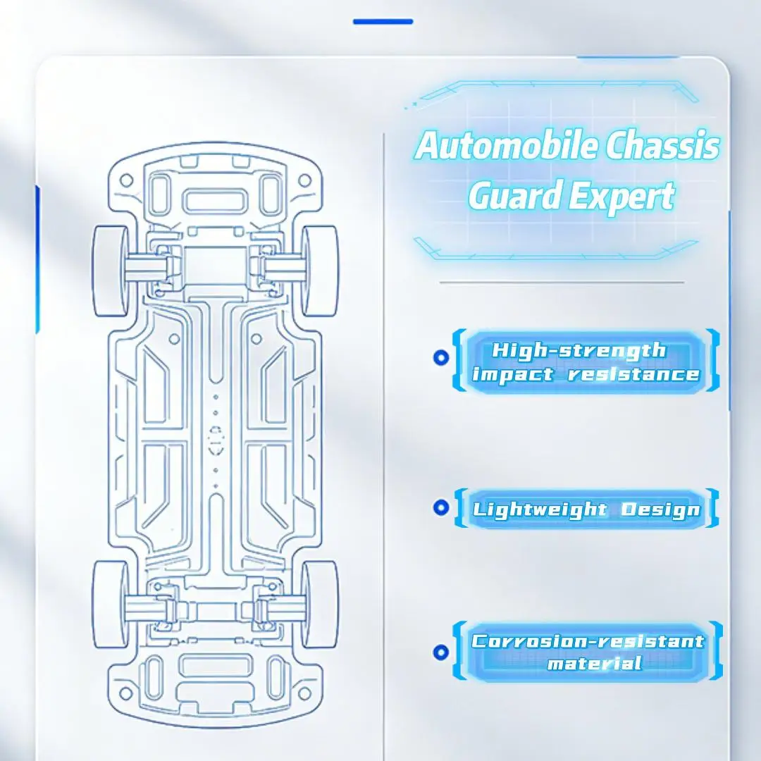 Защитная пластина днища для Geely Starwish 410KM, оригинальное расположение отверстий (art.: 3920da7ddd183) - 3920da7ddd183