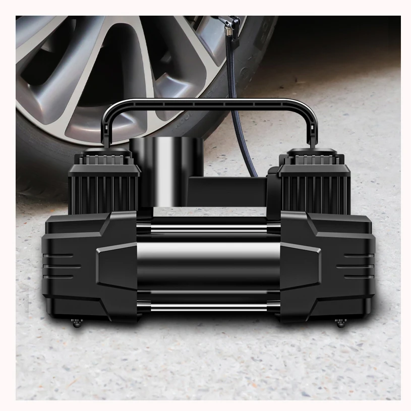 Воздушный насос с двойным цилиндром для автомобиля 12 В |