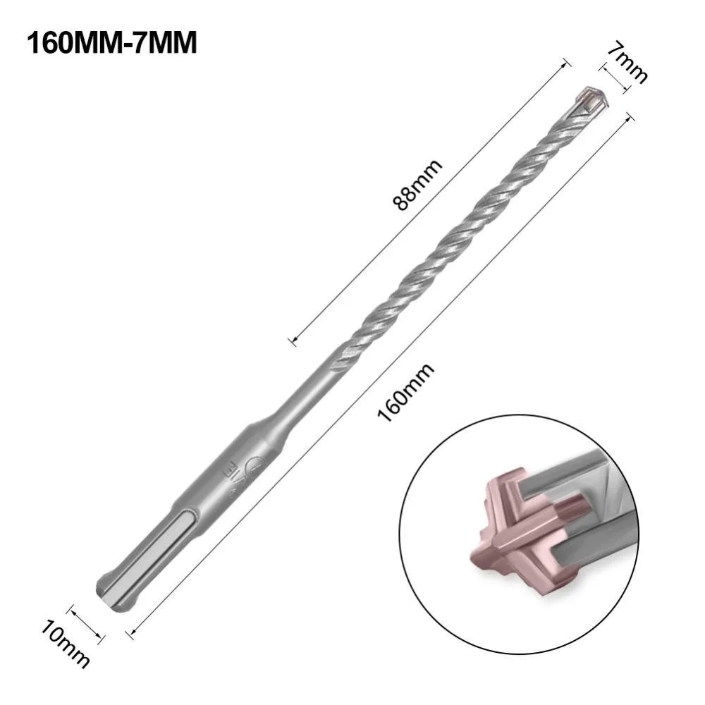 

Сверло по бетону SDS Plus 5/6/7/8/10/12 мм