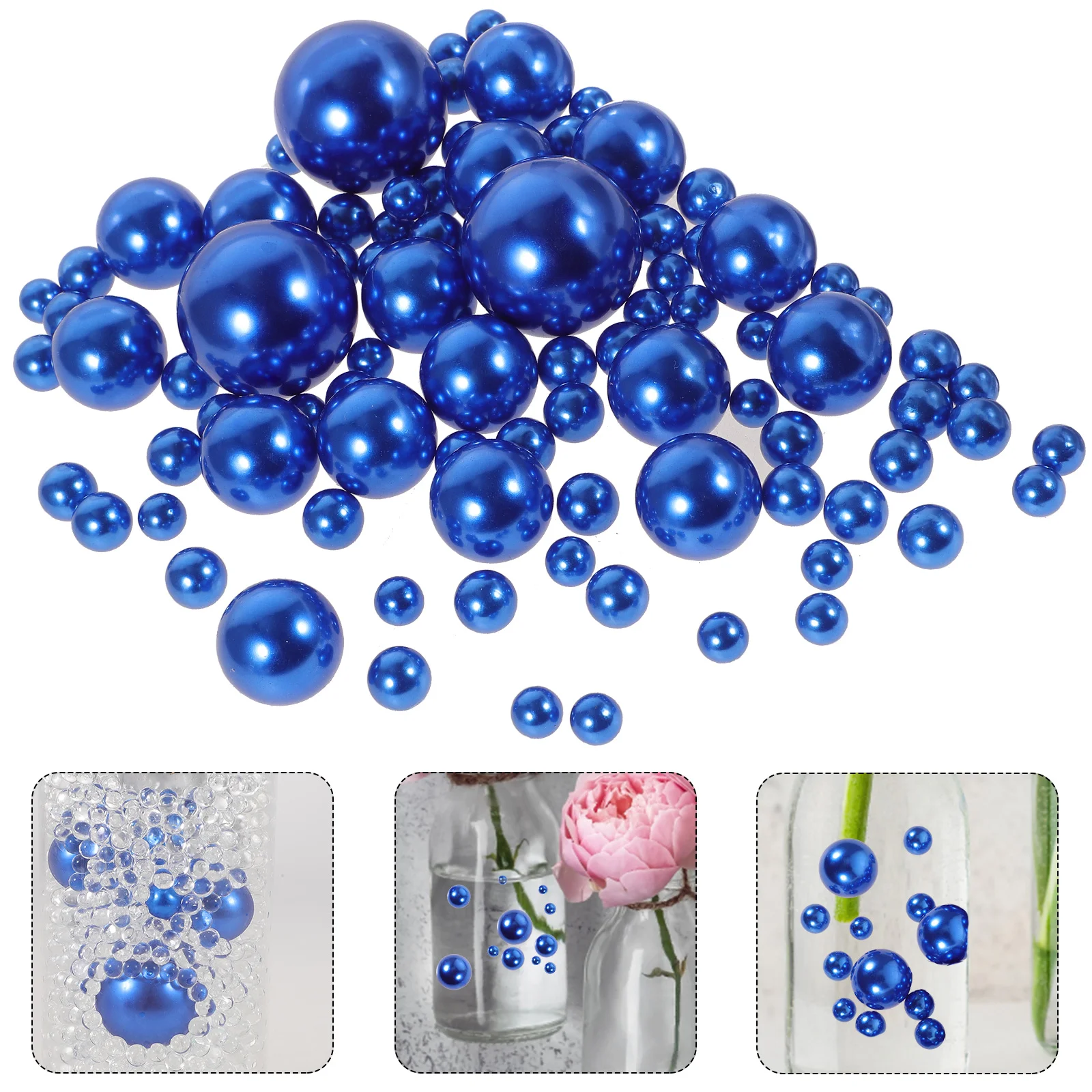 

Vase Filler Beads Floating Vases Day Pearl Makeup Valentine S Decor Bead Fillers Fake Faux Holder Valentines Diamond Brush Water