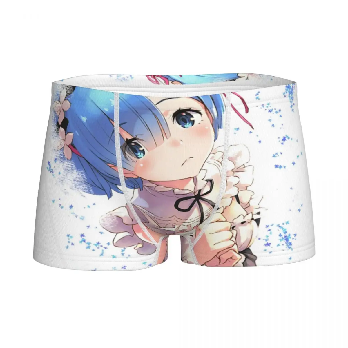 

Boys Rem Kara Boxer Shorts Youth Underwear Re:ZERO Starting Life in Another World Children's Underwear Boxer Teenager Underpants
