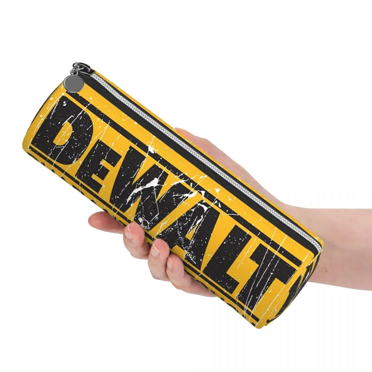 Фото Пенал-цилиндр Dewalt для ручек и карандашей, органайзер для канцелярских принадлежностей для мальчиков и девочек №2