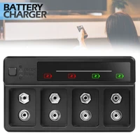 1pc smart battery charger high quality lcd display universal chargers for rechargeable 9v electronic batteries