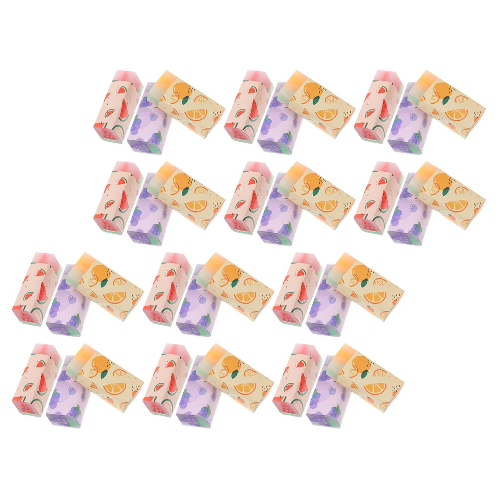 

36 Pcs Multifunction Child Pencils Bulk Fruit Eraser Pvc Portable Miniature Erasers