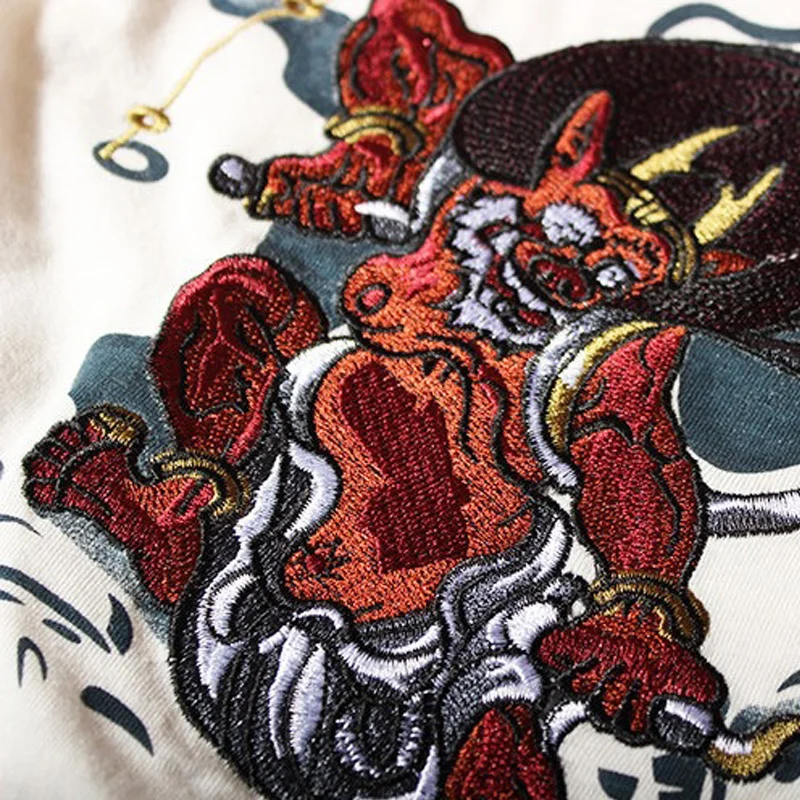 Новое поступление 2022 Лидер продаж модная футболка в стиле хип-хоп с вышивкой Бога