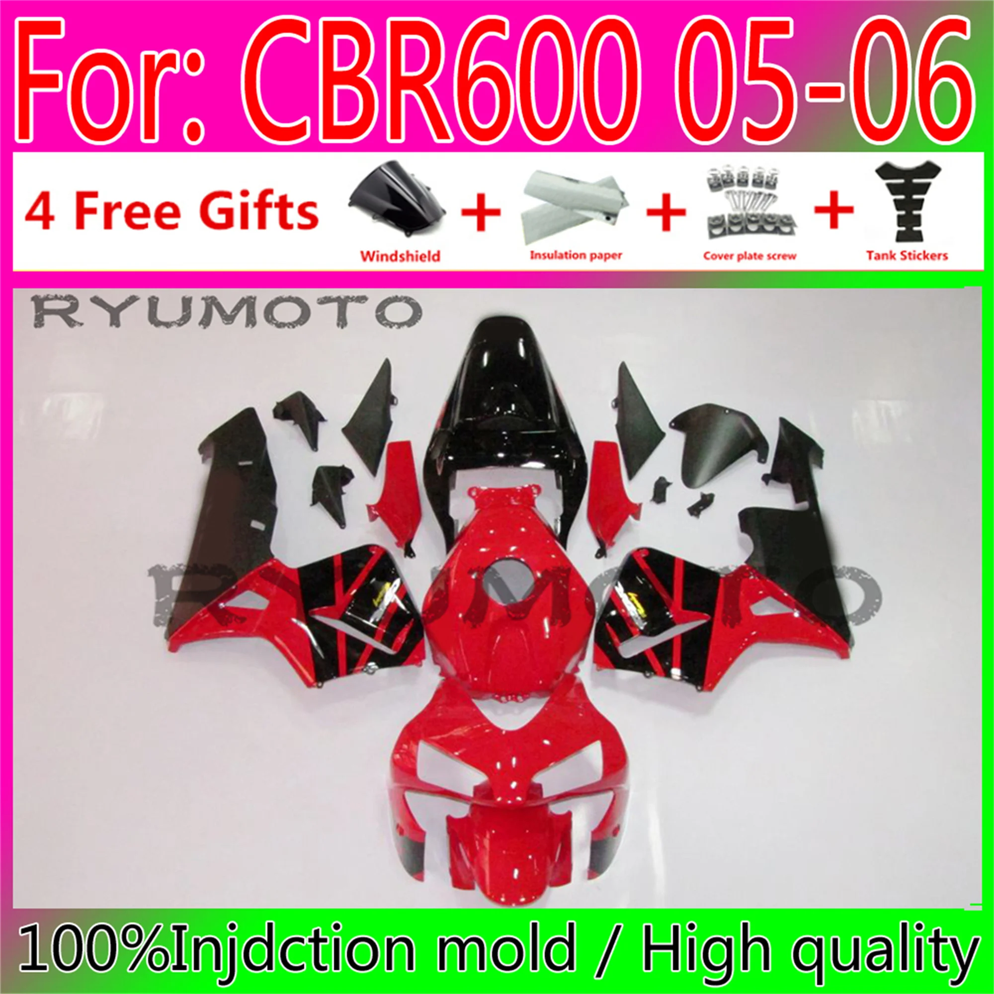 

Обтекатели для мотоцикла HONDA CBR600RR F5 2005 2006 CBR600 RR CBR 600RR 05 06