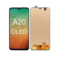 new oled screen for samsung a20 display touch screen replacement for samsung a205f lcd display with free tool