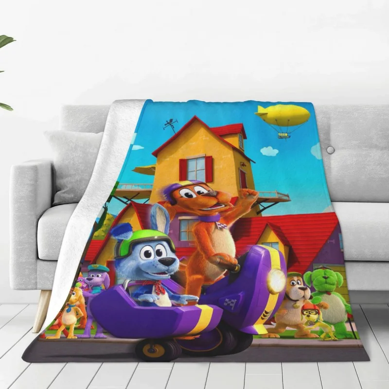 

Одеяло для ТВ-шоу Go Dog s флисовое зимнее мультяшное многофункциональное теплое покрывало для кровати ковер для спальни